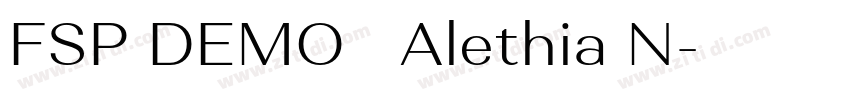FSP DEMO   Alethia N字体转换